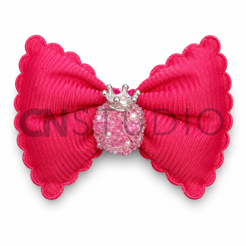 Glitter Strik Fuchsia