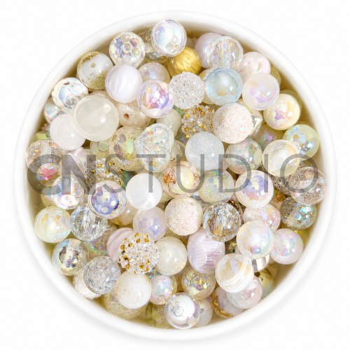 Witte Kralen Mix