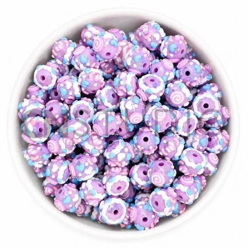 Handpainted Kraal – Purple Dream