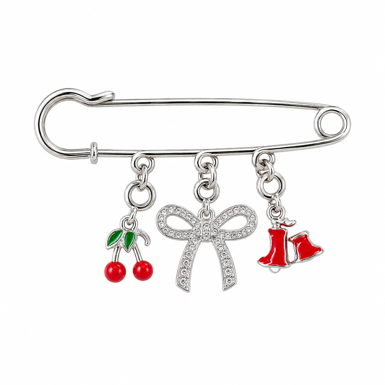 Broche met bedels