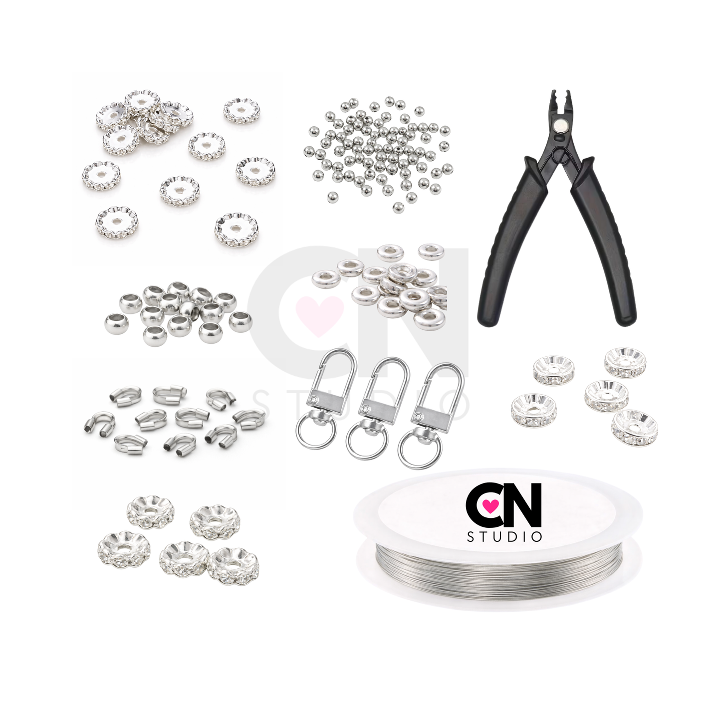 BIY Set – Telefoonkoorden, Tassenhangers & Sieraden