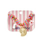 Touw armband met knopen en schelp charms