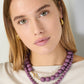 Ketting met medium kralen-10mm
