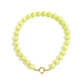 Ketting met grote kralen en frontsluiting-15mm