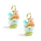 Charming Flower Drop Earrings for Spring/Summer