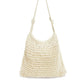 Elegant Cotton Bucket Beach Bag for Women