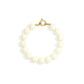 Armband met medium kralen en frontsluiting-12mm