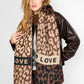 Wintersjaals Luipaardprint Casual Acryl Dagelijkse accessoires