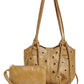 Elegant Khaki & Camel Shoulder Bag for Fall/Winter