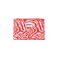 Chic Polyester Makeup Bags for Women - Pink & Wine Red