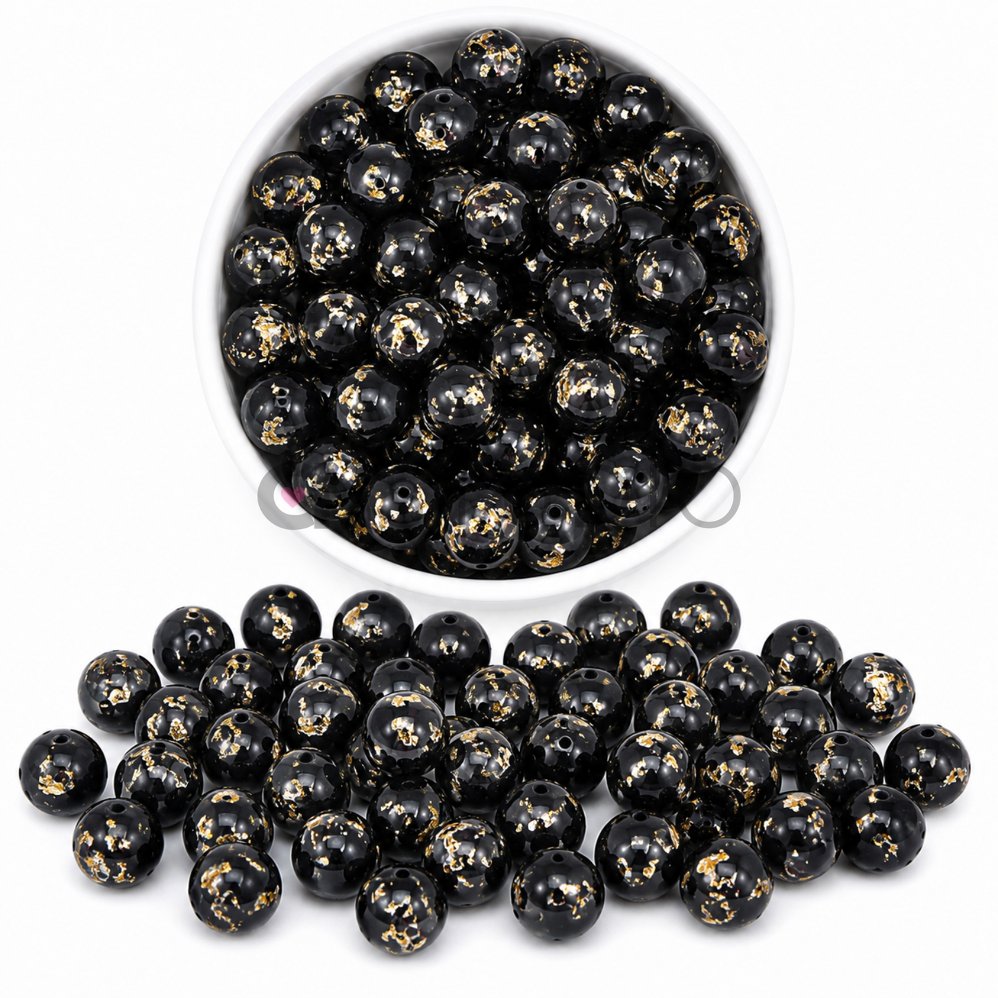 Aurora Kralen Onyx 16mm