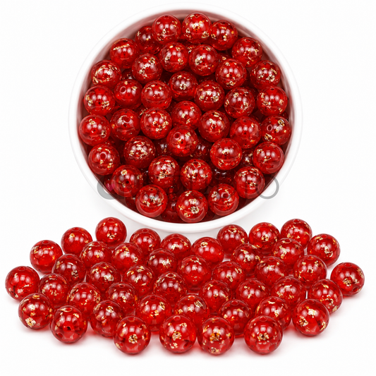 Aurora Kralen Ruby 16mm