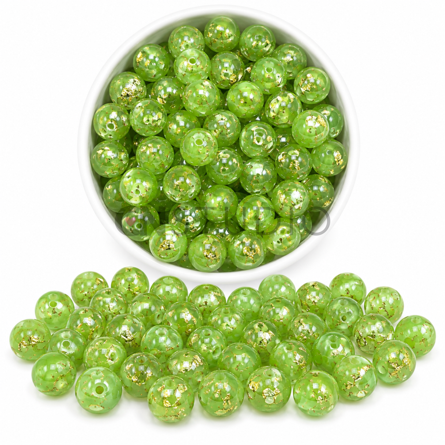 Aurora Kralen Peridot 16mm