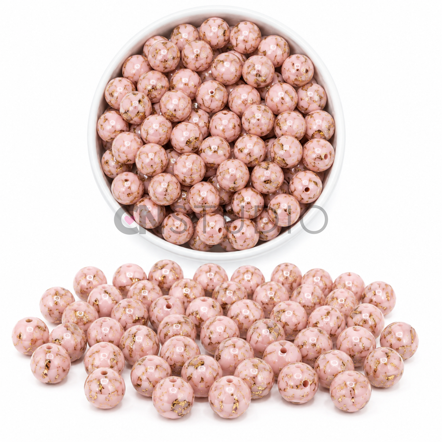 Aurora Kralen Blush 16mm